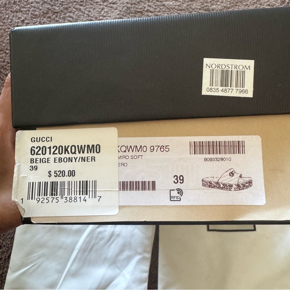 Gucci Espadrille Slides - Picture 9 of 9